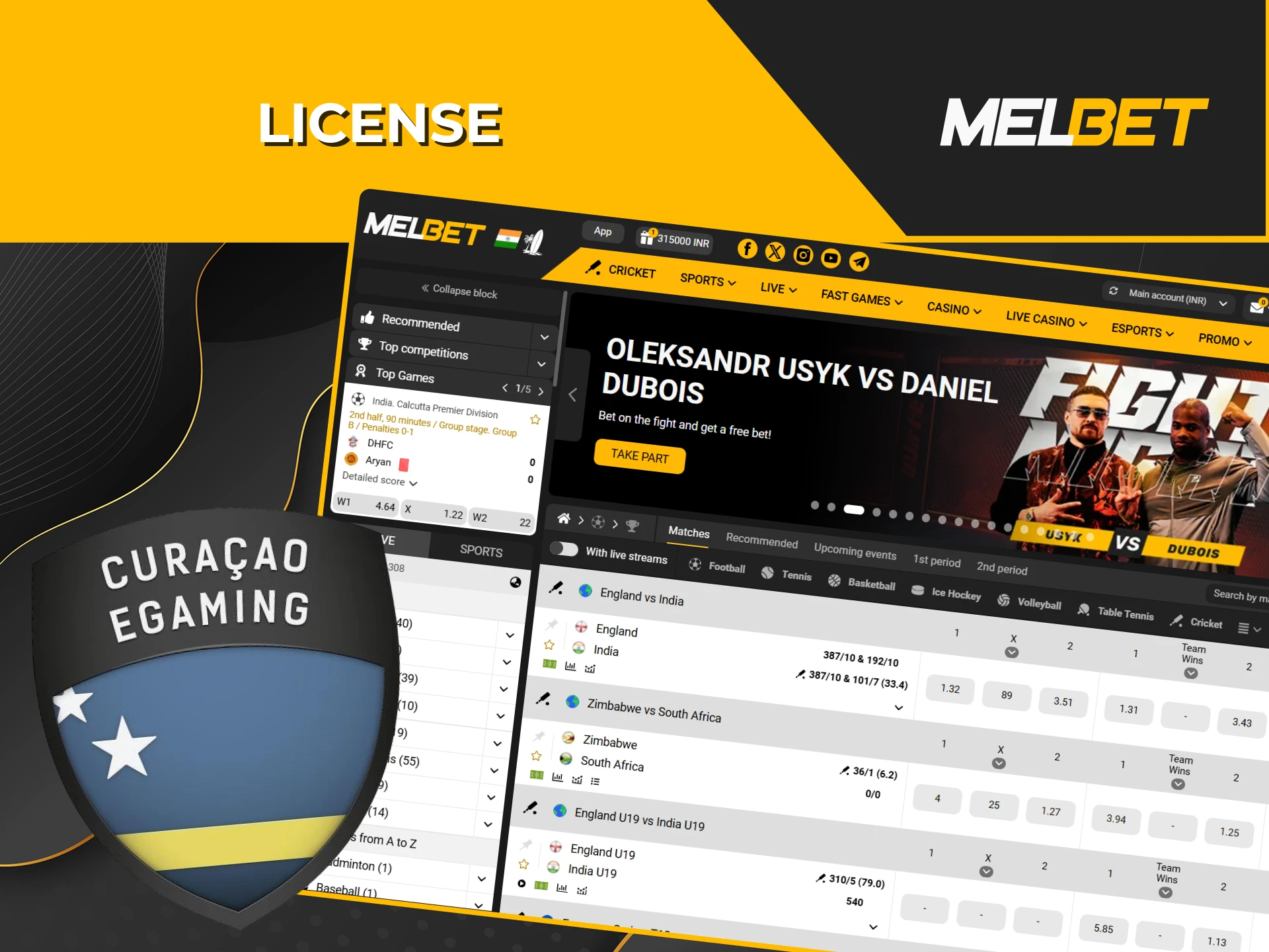 Melbet is a licensed platform and operates in accordance with established rules.