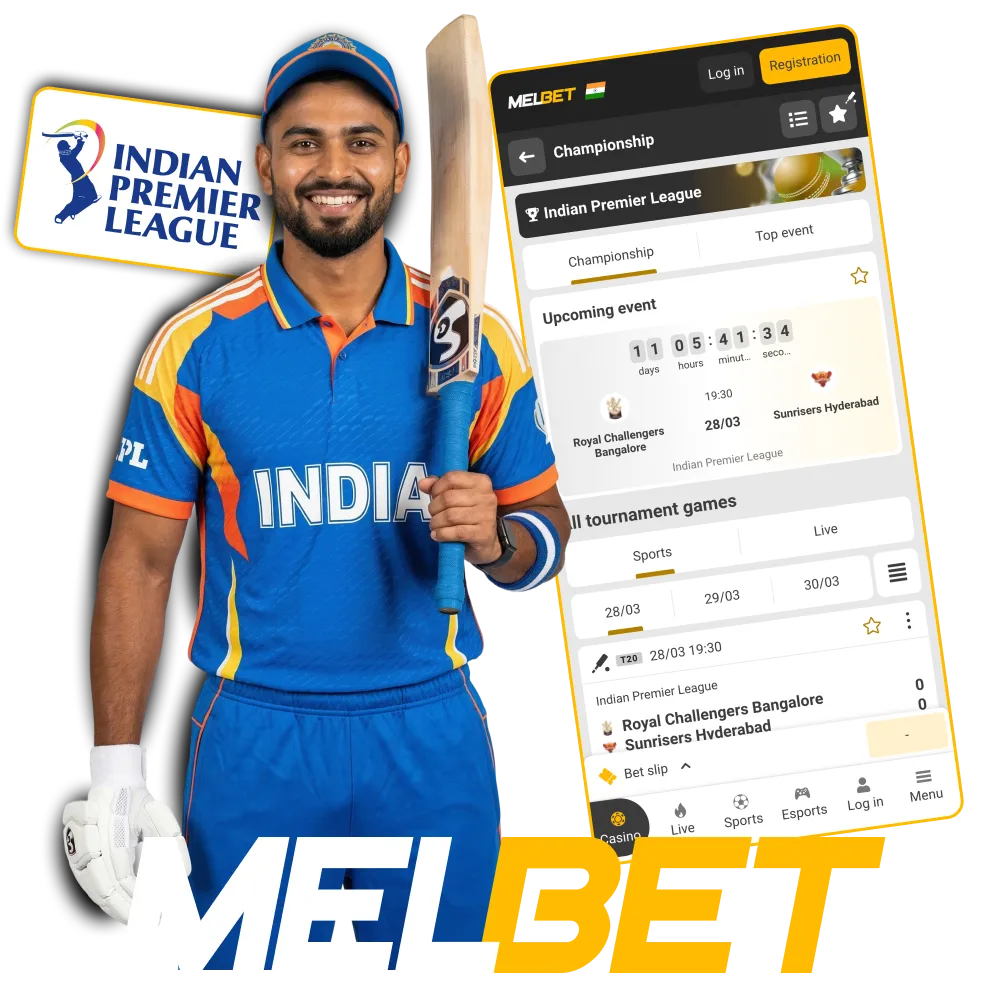 Melbet offers IPL schedule, confirmed fixtures and welcome bonus for new users.