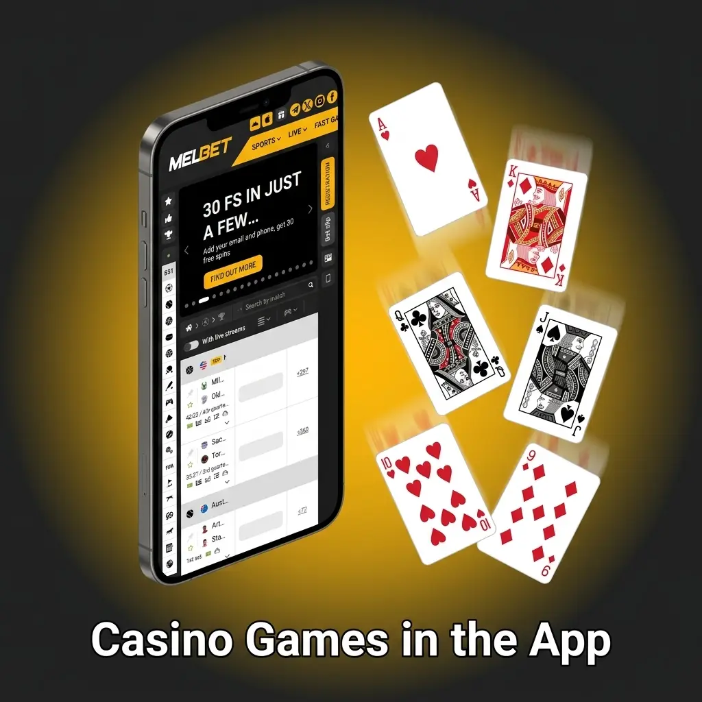 Melbet app casino lobby showing 8000+ slots, live dealer and table games from top providers like Pragmatic Play and Evolution