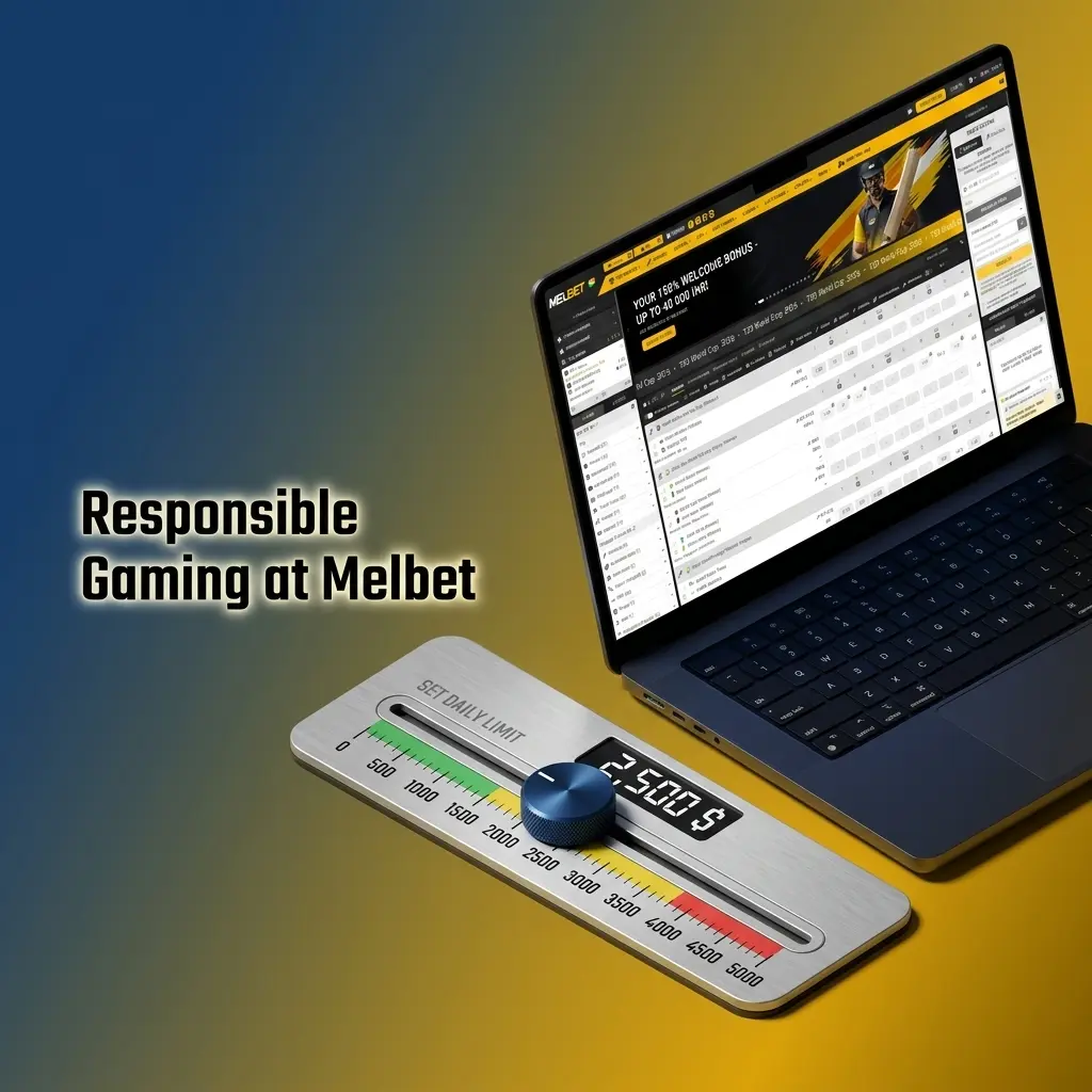 Melbet responsible gaming tools including deposit limits, loss limits, self-exclusion, and support resources in account settings
